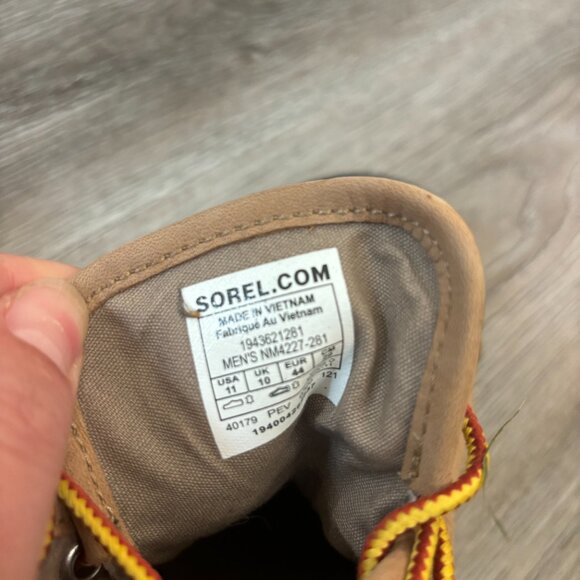 Sorel Caribou™ Chukka Leather Sneaker Men's 11 Waterproof - Picture 3 of 8